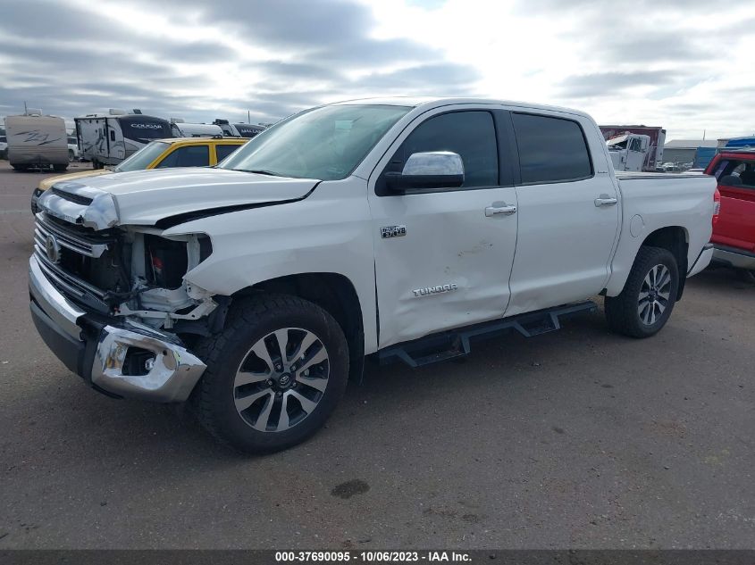 2020 TOYOTA TUNDRA 4WD LIMITED - 5TFHY5F13LX890627