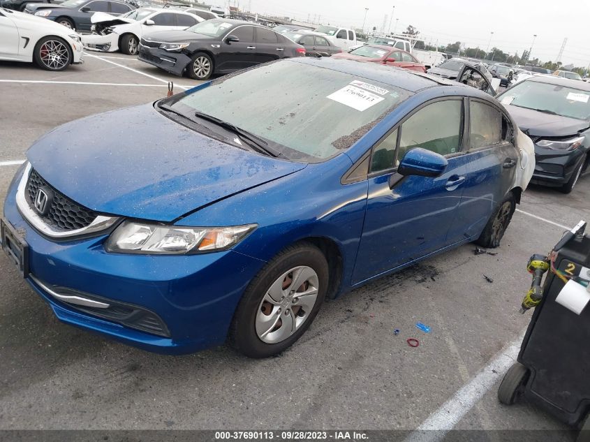 2015 HONDA CIVIC SEDAN LX - 2HGFB2F57FH544360