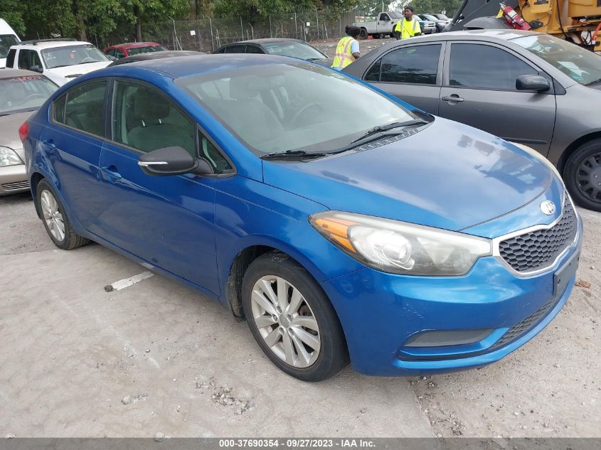 2014 KIA FORTE LX - KNAFX4A6XE5135476