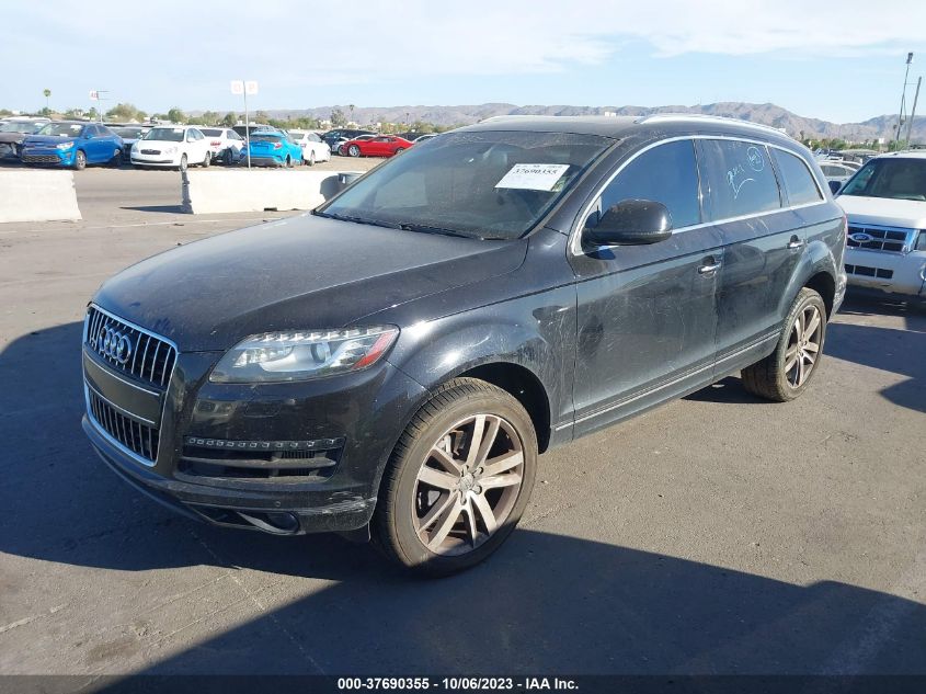 2014 AUDI Q7 3.0L TDI PREMIUM PLUS - WA1LMAFE7ED006317