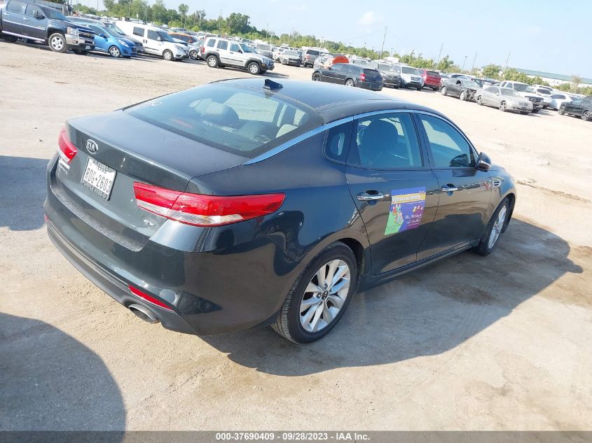 2016 KIA OPTIMA EX - 5XXGU4L33GG071329