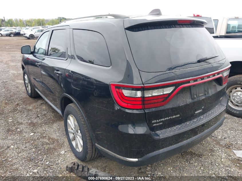 2015 DODGE DURANGO SXT - 1C4RDJAG9FC837348