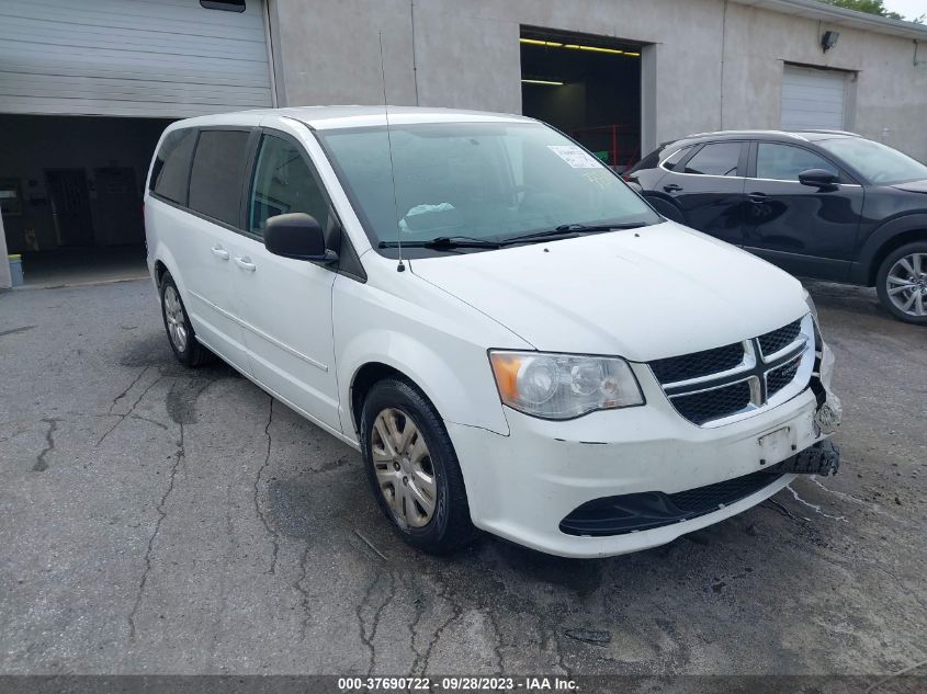 2016 DODGE GRAND CARAVAN SE - 2C4RDGBG4GR335194
