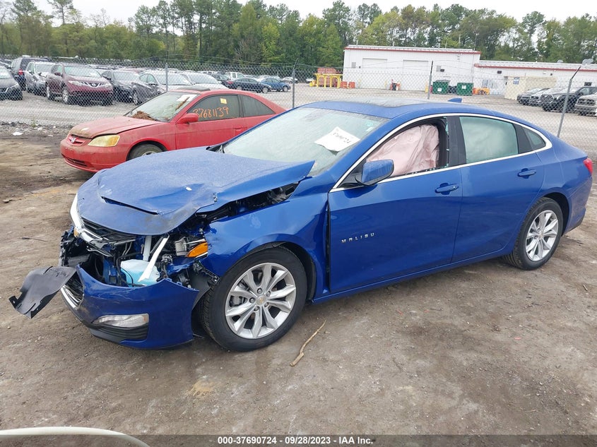 VIN 1G1ZD5ST2PF243745 2023 CHEVROLET MALIBU LT