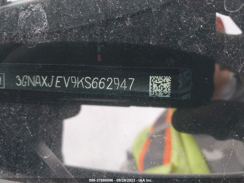 2019 CHEVROLET EQUINOX LT - 3GNAXJEV9KS662947