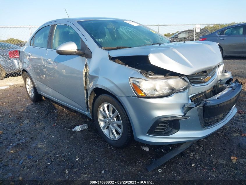 2017 CHEVROLET SONIC LT - 1G1JD5SH2H4140184