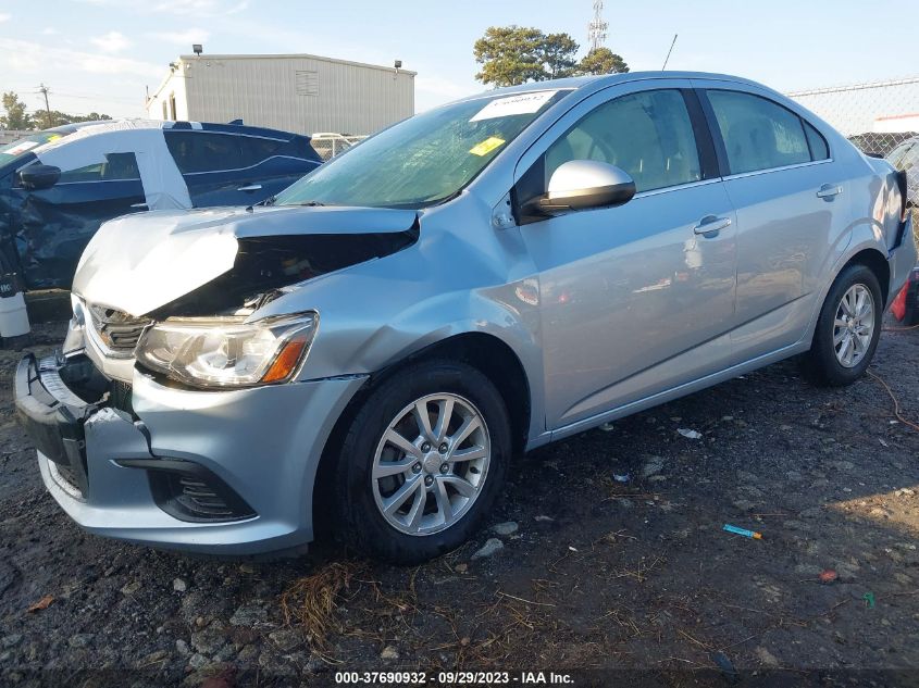 2017 CHEVROLET SONIC LT - 1G1JD5SH2H4140184