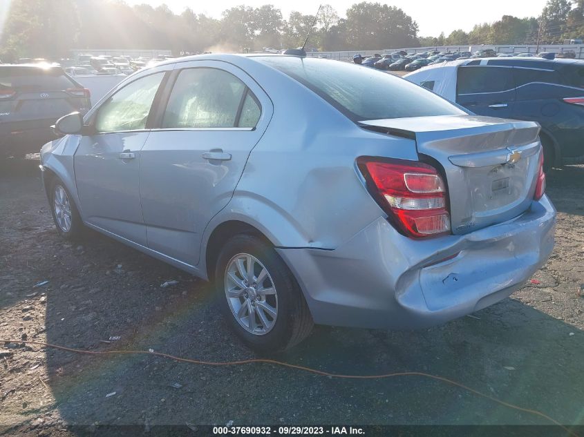 2017 CHEVROLET SONIC LT - 1G1JD5SH2H4140184