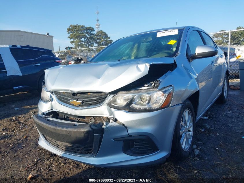 2017 CHEVROLET SONIC LT - 1G1JD5SH2H4140184