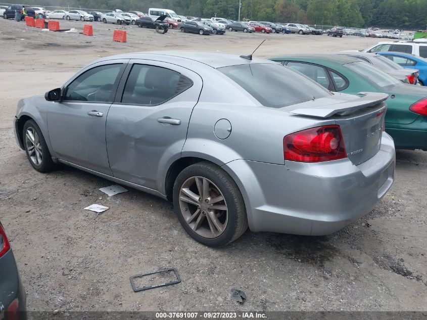 2013 DODGE AVENGER SE V6 - 1C3CDZAG4DN769440