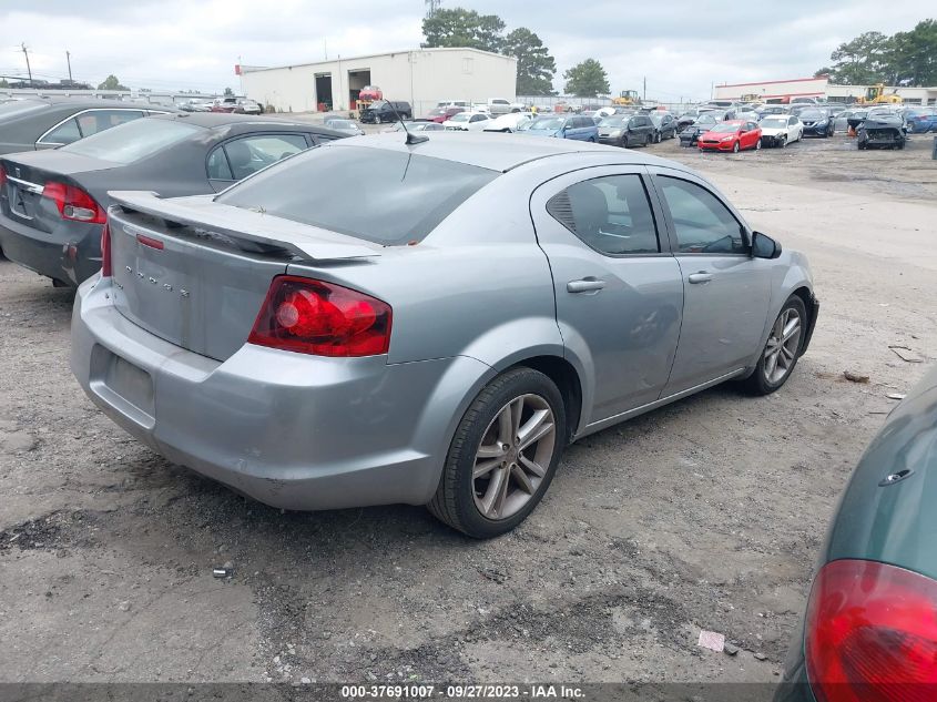 2013 DODGE AVENGER SE V6 - 1C3CDZAG4DN769440