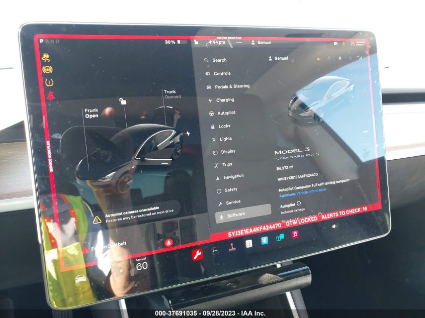 2019 TESLA MODEL 3 RANGE - 5YJ3E1EA4KF424470