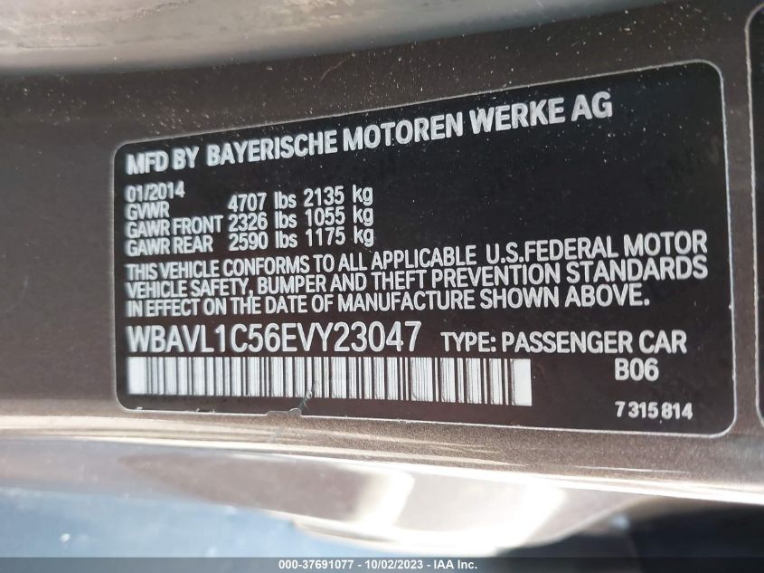 2014 BMW X1 XDRIVE28I - WBAVL1C56EVY23047