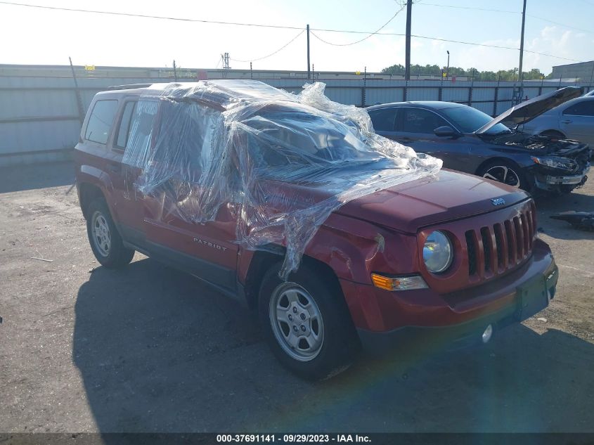 2016 JEEP PATRIOT SPORT - 1C4NJPBB2GD810047