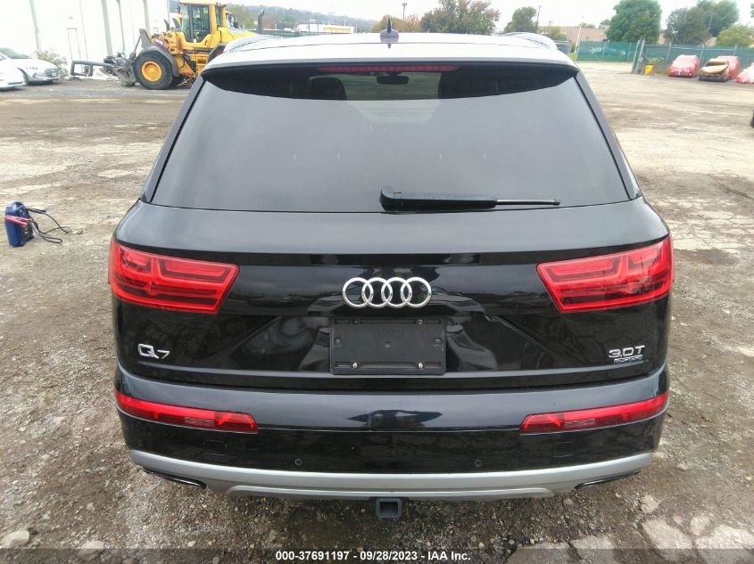 2017 AUDI Q7 PREMIUM PLUS - WA1LAAF71HD055222