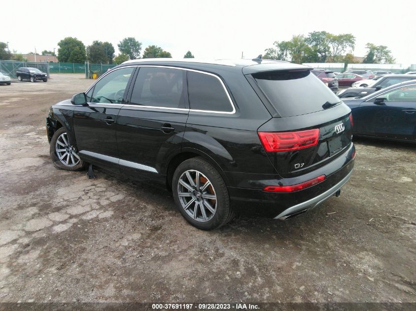 2017 AUDI Q7 PREMIUM PLUS - WA1LAAF71HD055222