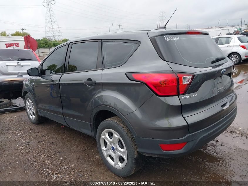 2019 FORD ESCAPE S - 1FMCU0F71KUC49579