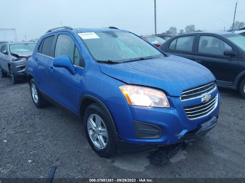 2016 CHEVROLET TRAX LT - KL7CJLSB1GB536638