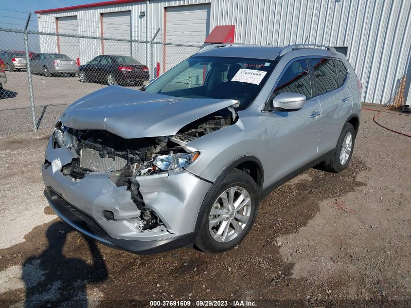 2015 NISSAN ROGUE SV - KNMAT2MT8FP507370