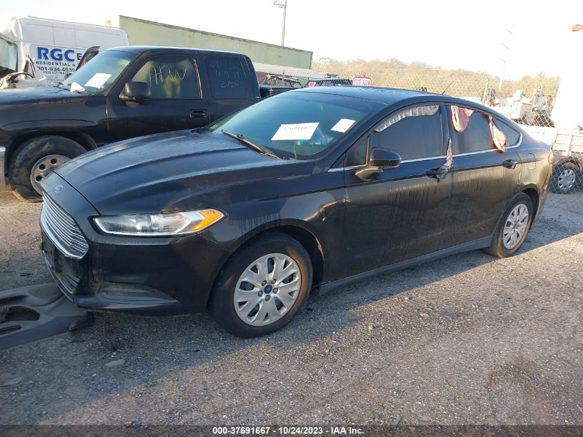 2014 FORD FUSION S - 1FA6P0G72E5377132