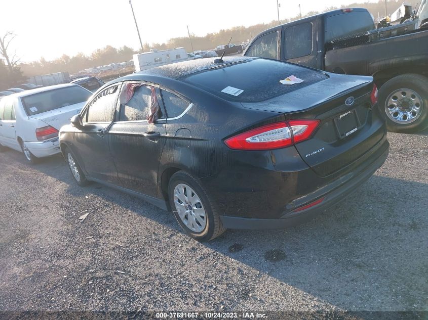 2014 FORD FUSION S - 1FA6P0G72E5377132