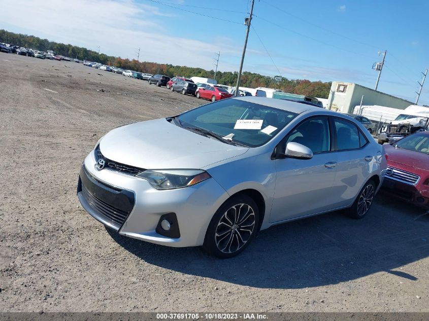2015 TOYOTA COROLLA L/LE/S/S PLUS/LE PLUS - 2T1BURHEXFC298265