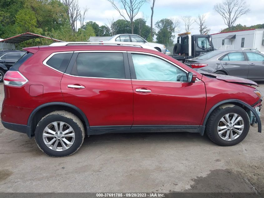 2015 NISSAN ROGUE SV - KNMAT2MV7FP584698