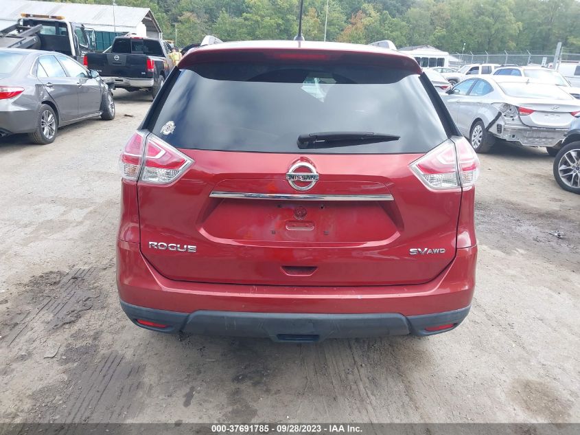 2015 NISSAN ROGUE SV - KNMAT2MV7FP584698