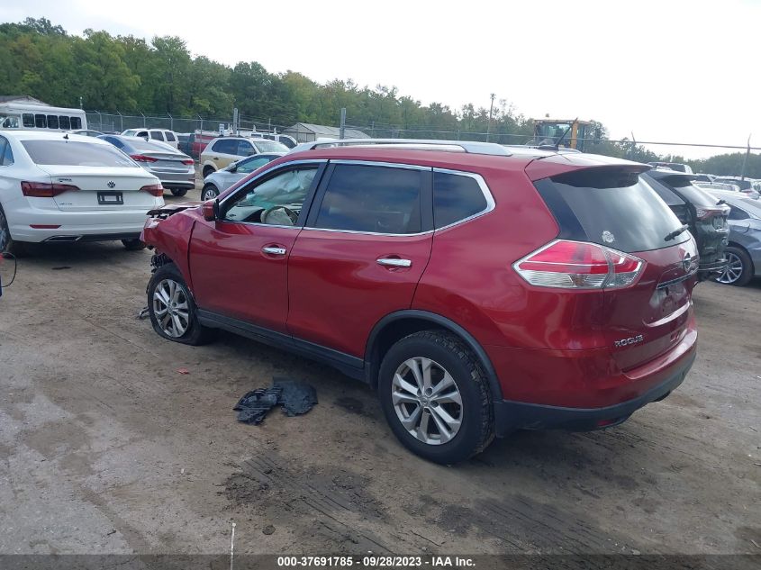 2015 NISSAN ROGUE SV - KNMAT2MV7FP584698