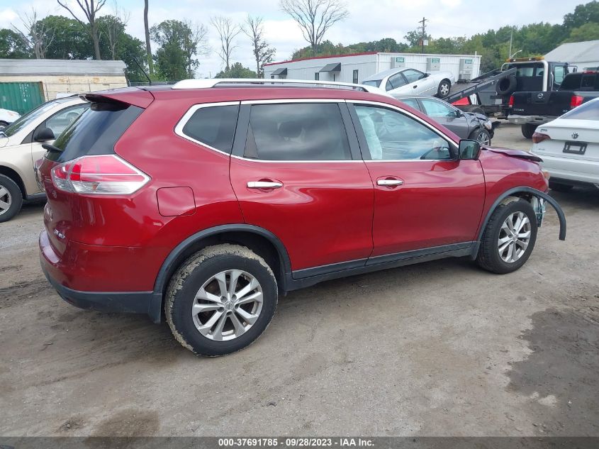 2015 NISSAN ROGUE SV - KNMAT2MV7FP584698