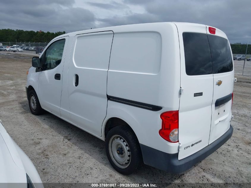 2015 CHEVROLET CITY EXPRESS CARGO VAN LS 3N63M0YN4FK702872