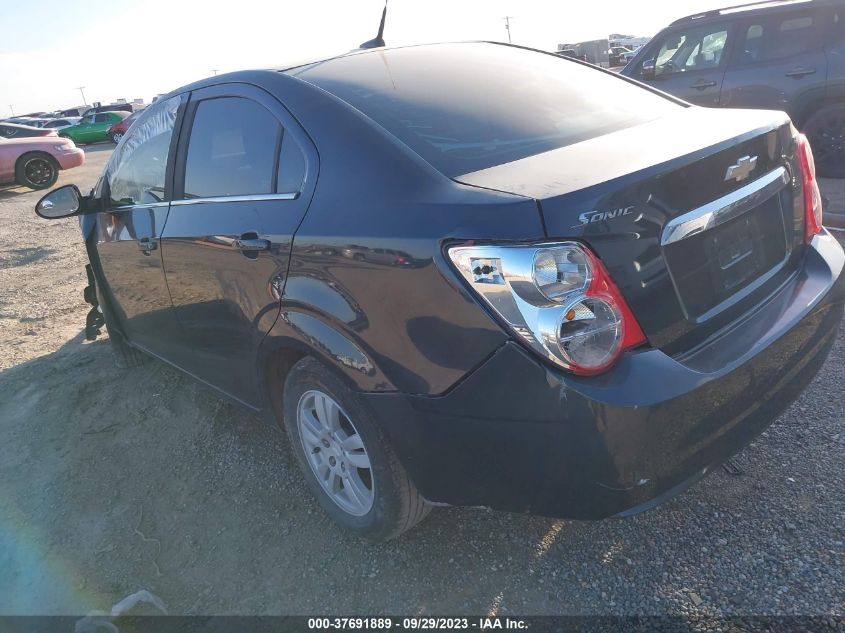 2014 CHEVROLET SONIC LT - 1G1JC5SH0E4205872