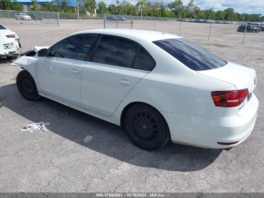 2017 VOLKSWAGEN JETTA S - 3VW2B7AJ1HM392091