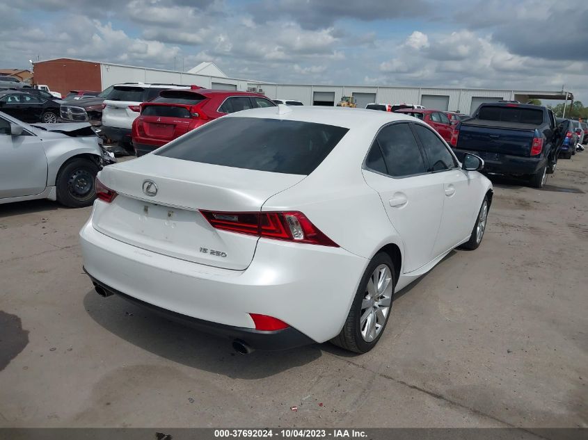 2014 LEXUS IS 250 - JTHBF1D27E5035698