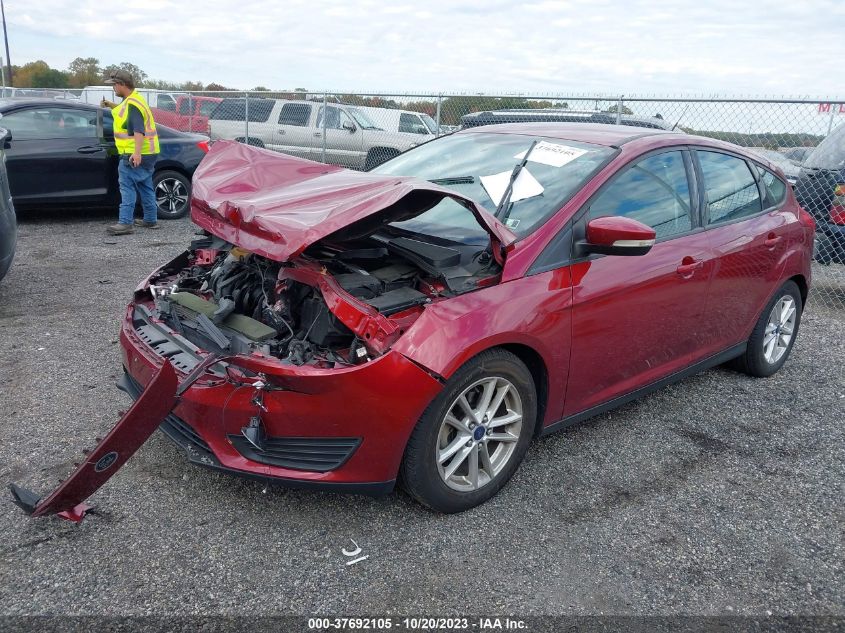 2016 FORD FOCUS SE - 1FADP3K25GL250202