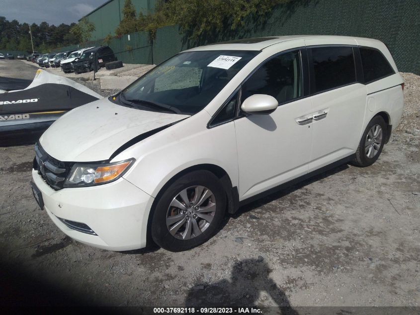 5FNRL5H60FB008453 2015 HONDA ODYSSEY, photo no. 2