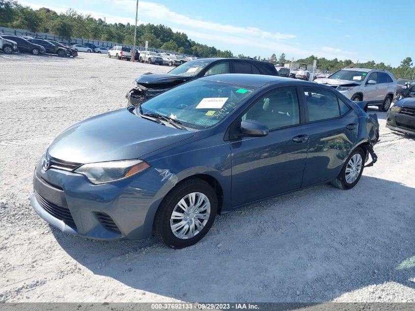 2016 TOYOTA COROLLA L/LE/S/S PLUS/LE PLUS - 5YFBURHE1GP500797