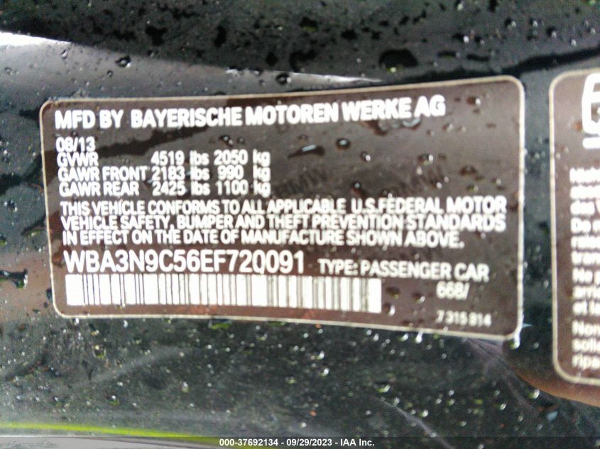 2014 BMW 428I XDRIVE - WBA3N9C56EF720091