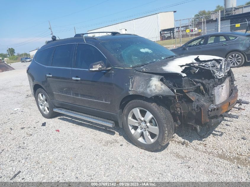 2015 CHEVROLET TRAVERSE LTZ - 1GNKRJKD7FJ355424