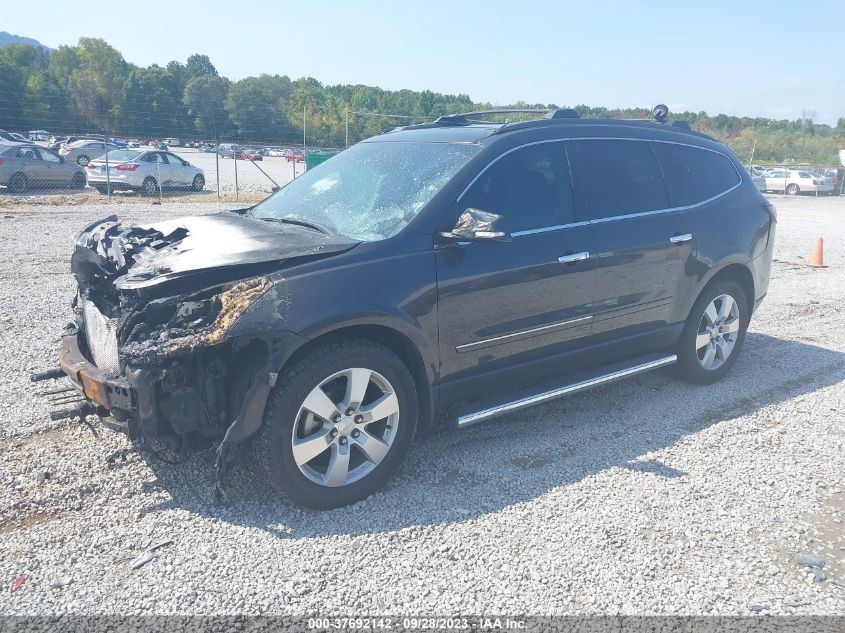 2015 CHEVROLET TRAVERSE LTZ - 1GNKRJKD7FJ355424