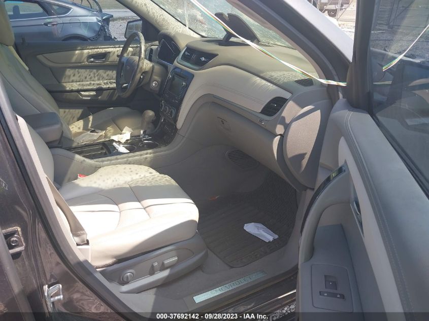 2015 CHEVROLET TRAVERSE LTZ - 1GNKRJKD7FJ355424