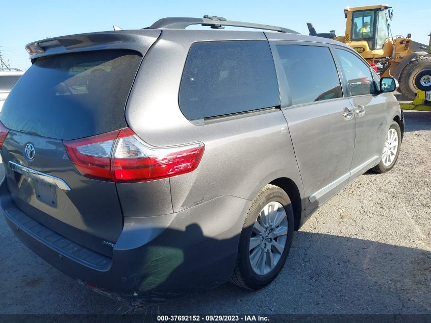 2015 TOYOTA SIENNA XLE/XLE AAS/LTD - 5TDYK3DC1FS662386