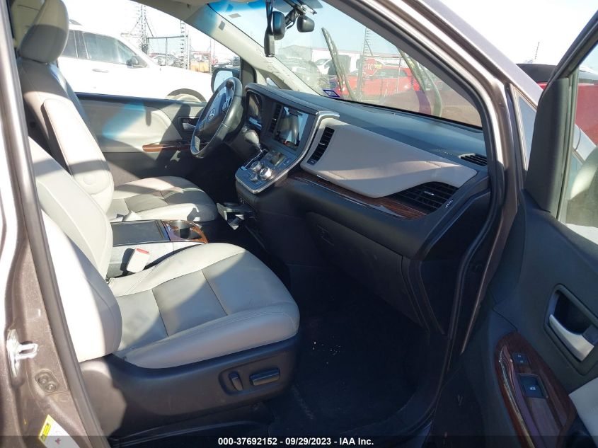 2015 TOYOTA SIENNA XLE/XLE AAS/LTD - 5TDYK3DC1FS662386