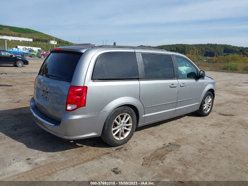 2014 DODGE GRAND CARAVAN SXT - 2C4RDGCG5ER290679