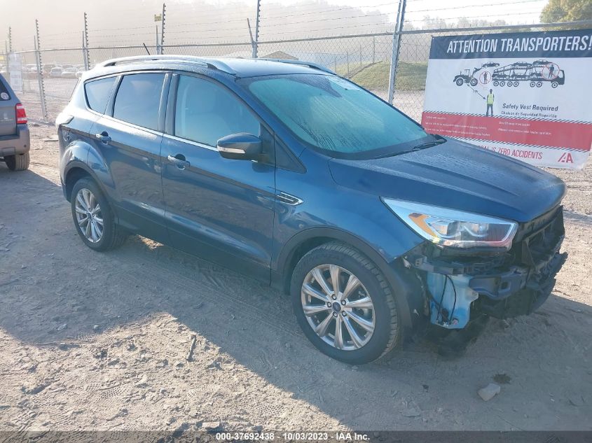 2018 FORD ESCAPE TITANIUM - 1FMCU0J99JUA75591