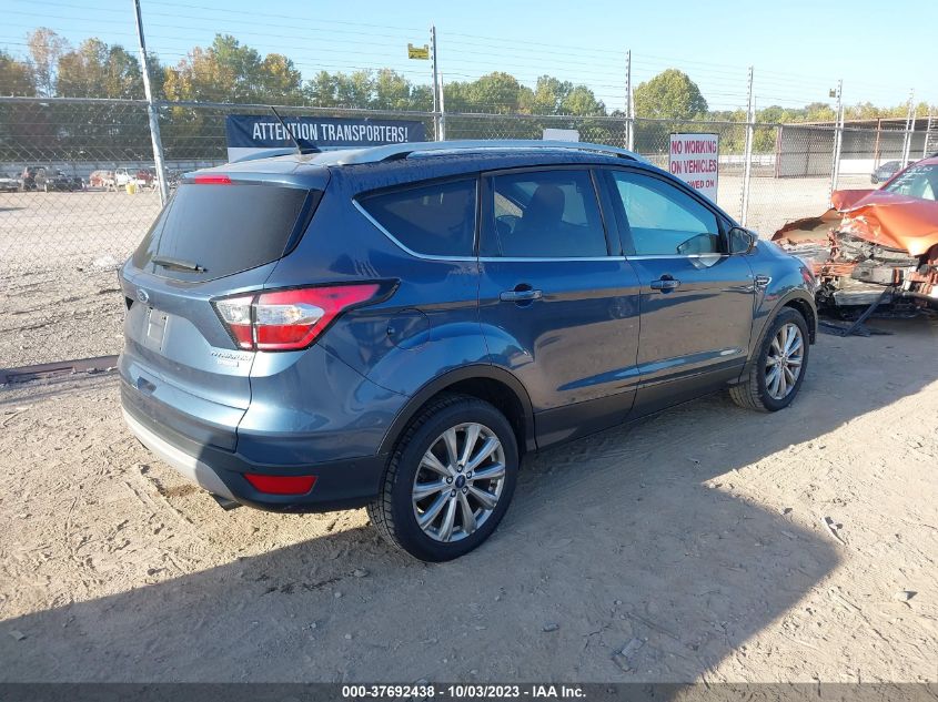 2018 FORD ESCAPE TITANIUM - 1FMCU0J99JUA75591