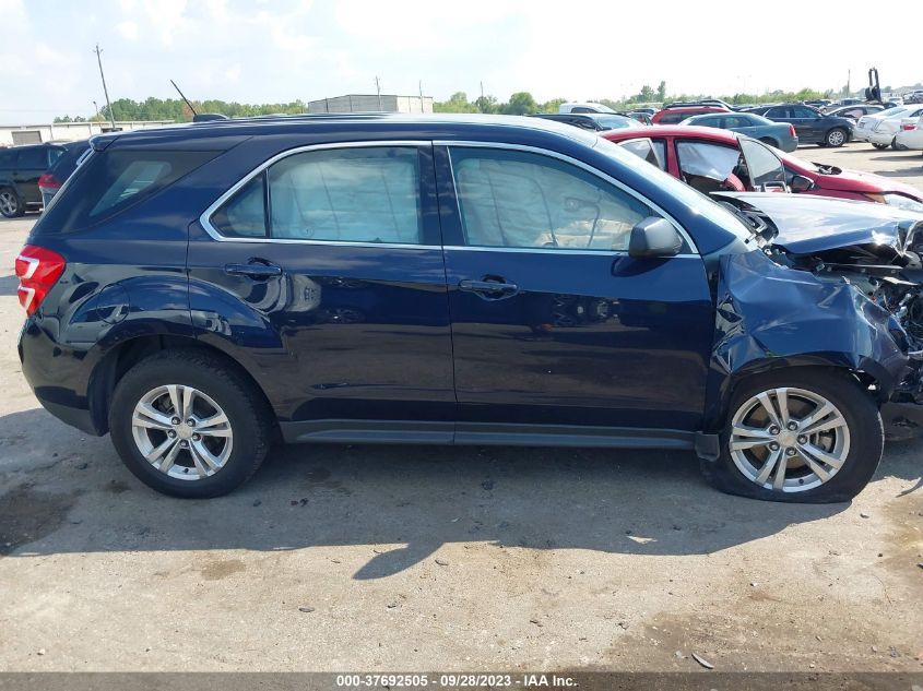 2017 CHEVROLET EQUINOX LS - 2GNALBEK4H1526365