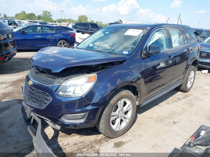 2017 CHEVROLET EQUINOX LS - 2GNALBEK4H1526365