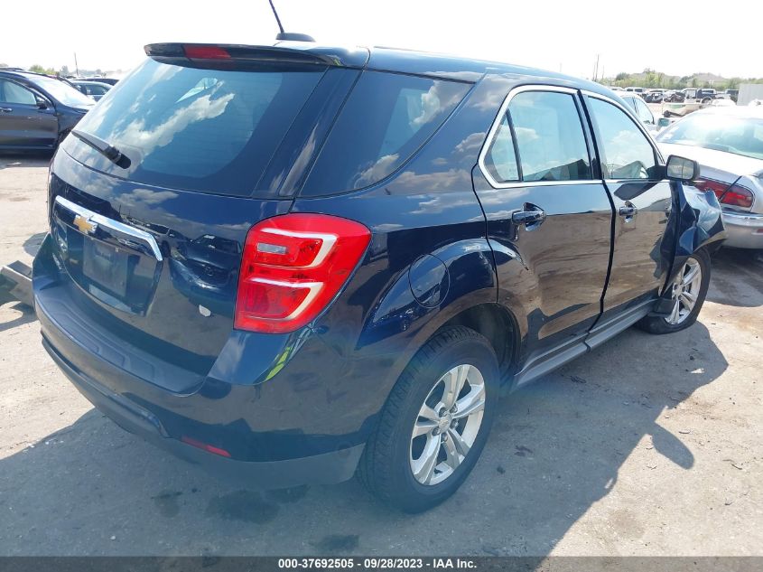 2017 CHEVROLET EQUINOX LS - 2GNALBEK4H1526365