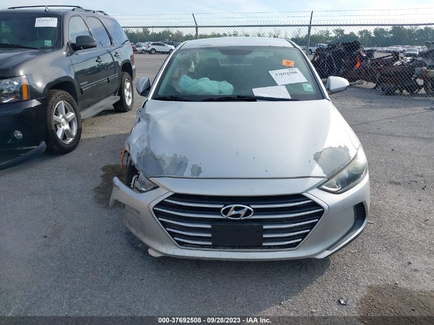 2017 HYUNDAI ELANTRA SE - 5NPD74LF6HH148186